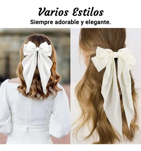 3 Lazos For El Pelo, Grandes Y Elegantes, Accesorios For Qd