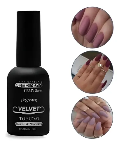 Top Matte Velvet Crmy Cherimoya 15ml Efecto Terciopelo !!