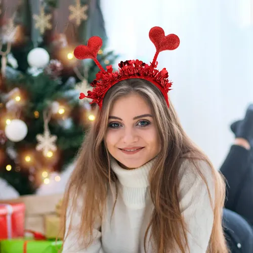 Diadema En Forma De Corazón Para El Día De San Valentín Con