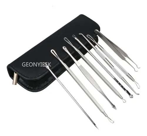 Juego De 8 Comedones Para Espinillas Blackhead Acne Ii