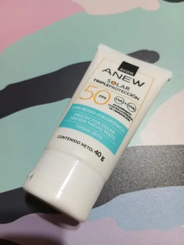Protector Solar Facial Anew Fps 50 Toque Seco