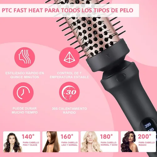Rizadora Para Cabello 5 En 1,tenazas Para Rizar Cabello