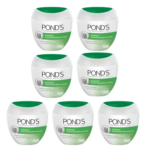 Pack Crema Facial Limpieza Desmaquillante Pond’s C