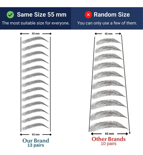 Tatuaje De Cejas Impermeable Bliss And Beyond Usa 12 Pares