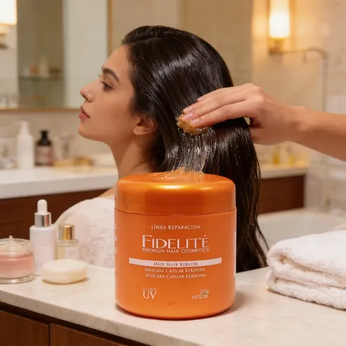 Fidelité Baño De Crema Máscara Capilar Keratina 270g