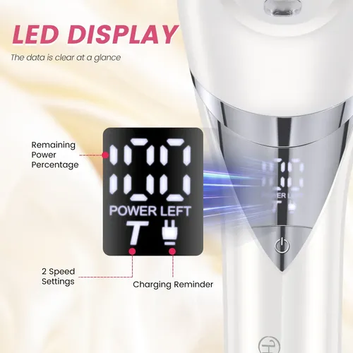 Depiladora Eléctrica Recargable Hatteker 6 En 1 White