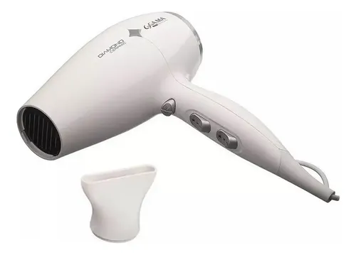 Secador De Pelo Ga.ma Italy 3d Therapy Diamond Ceramic Blanco