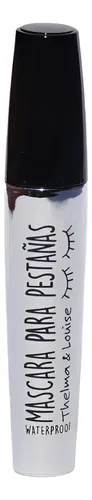 Máscara de pestañas waterproof Thelma & Louise color negro 9g
