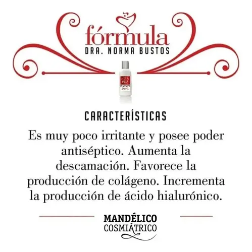 Norma Bustos Mandelico Cosmiatrico X 500 Gr