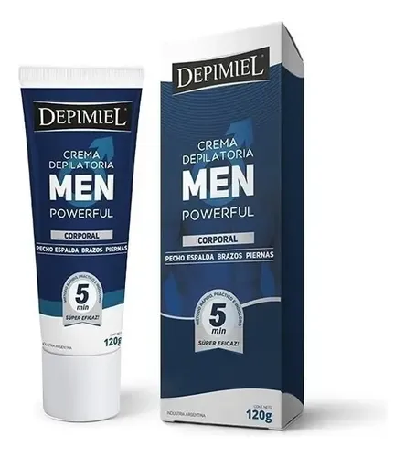 Crema Depilatoria Depimiel Men Powerful Corporal Piel Normal