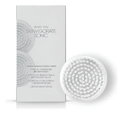 Mary Kay Repuestos X2 Cabezal Cepillo Limpiador Skinvigorate