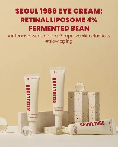 Ksecret Eye Cream : Retinal Liposome 4% +fermented Bean 30ml Momento De Aplicación Día/noche Tipo De Piel Todo Tipo De Piel