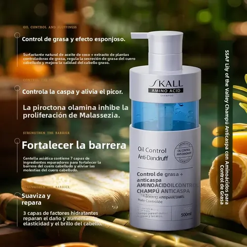 Set Shampoo Anticaspa Y Jabón Líquido Corporal Antiacné