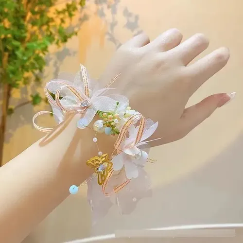 Bonitos Accesorios De Pelo De Verano Para Niña Con Flores Pa Flower Fairy Headband