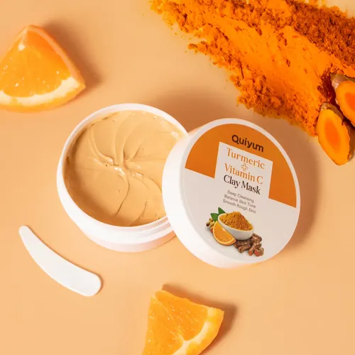Mascarilla Facial Aclarante Quiyum – Cúrcuma Y Vitamina C