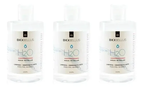 3 Agua Micelar Limpia Y Desmaquilla – Biobellus 250ml