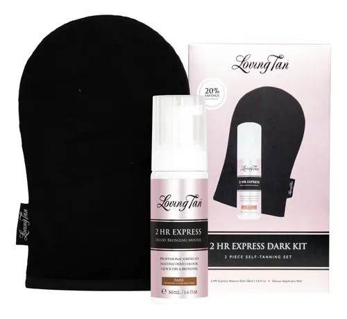 Self Tanner Loving Tan 2hr Express Dark 50 Ml Con Aplicador