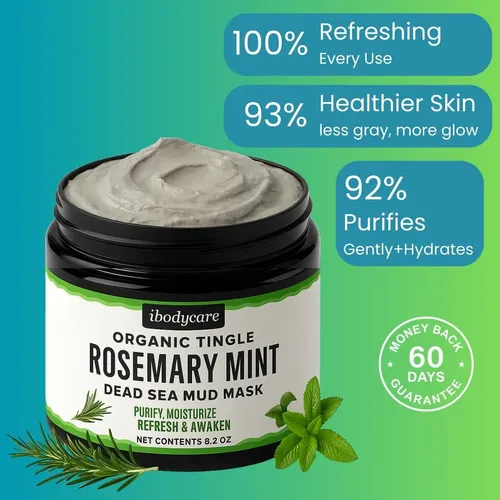 Mascarilla Hidratante De Arcilla Dead Sea Con Romero Y