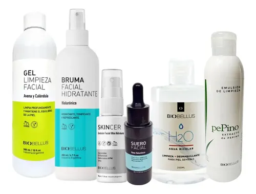 Kit Facial Biobellus Rostro Skincare Completo Hidratante