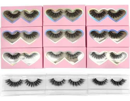 Pestañas Postizas 3d Silk 27a Btllssh (multipaquete)
