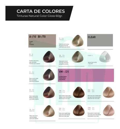 Kit X8 Tinturas Sin Amoniaco Gloss + Revelador Primont A Eleccion