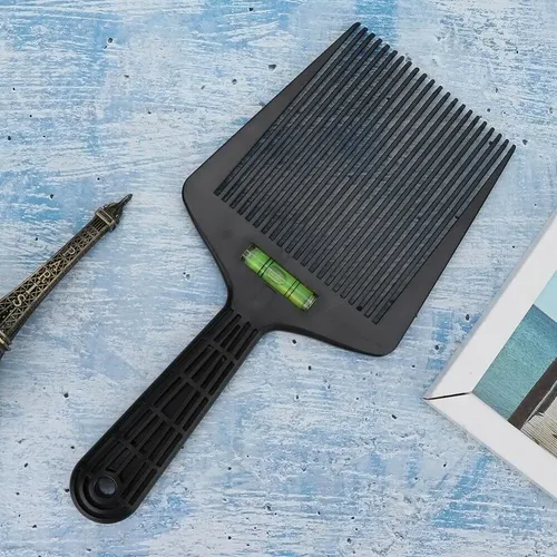 Peine Plano Con Nivel Para Cortar Cabello Corto
