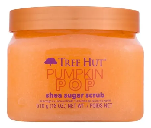 Tree Hut Exfoliante Corporal Pumpkin Pop 510 g Frutos Exóticos & Sidra de Manzana Suaviza la Piel