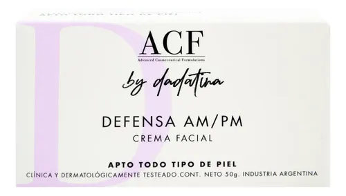 Acf By Dadatina Defensa Am Pm Crema Facial Dia Noche Local