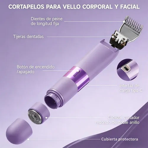 Y Depiladora De Bikini For Mujer Electrica Doble Cabeza