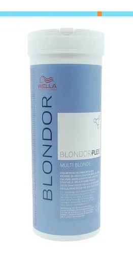 Decolorante, Polvo Wella Polvo decolorantes Blondor Plex tono azul para cabello