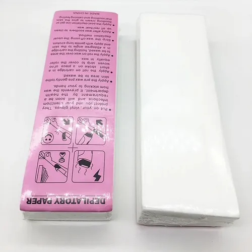 Tira De Depilación De Tela No Tejida Para Rostro Y Cuerpo, 1