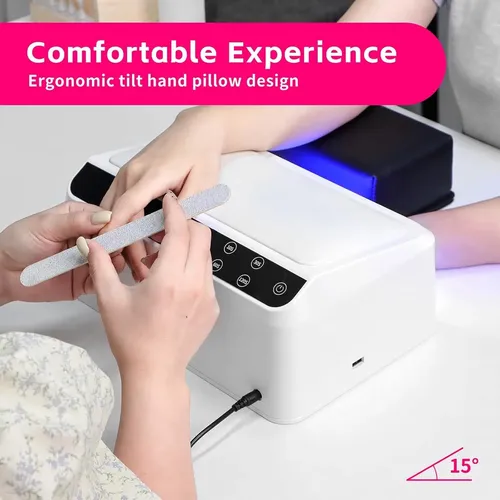 Lámpara De Uñas Uv/led Missshine 72w Con 66 Perlas Y