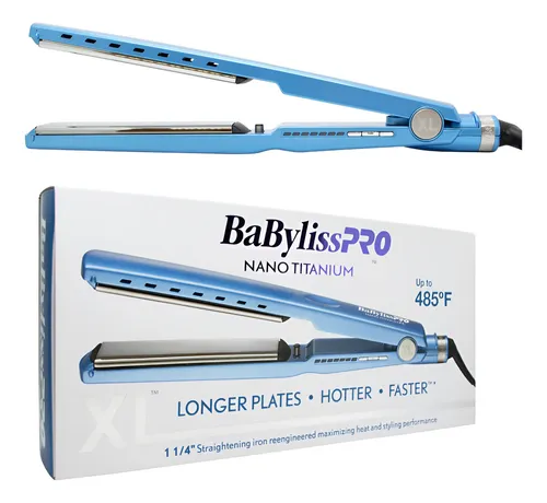 Babyliss Nano Titanium Plancha Alisa 9091 Xl Humedo Seco 6c