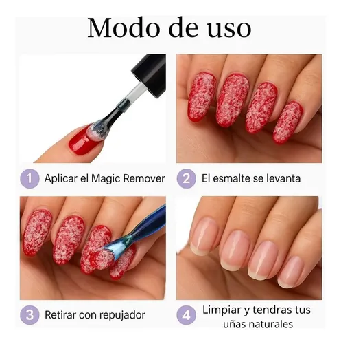 Gel Removedor Mágico Semipermanente 12ml Mely