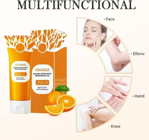 Gel Exfoliante De Naranja Hidratante Orange