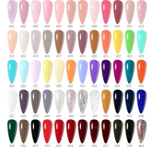Conjunto De Esmalte En Gel Venalisa Vip4 60 Colores 7.5 Ml