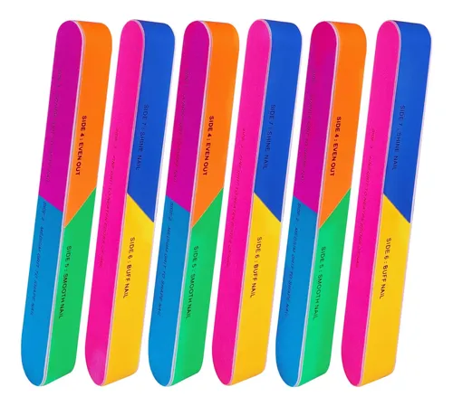 Ahatopia Buffer 7 Vías 6 Piezas Para Uñas