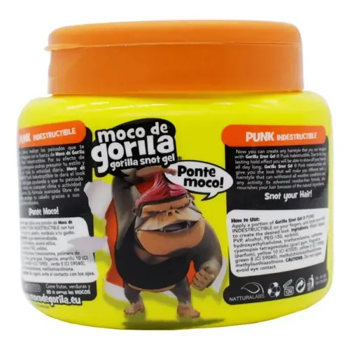 Gel para cabello Moco de Gorila Punk 270g