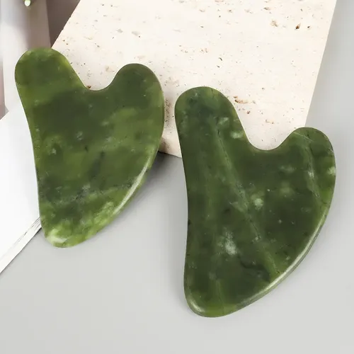Masajeador Xiuyan Sha Jade Helu Jade Tool Gua En Forma De Co 1 Pcs