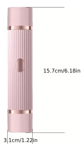 Depiladora Eléctrica 2 En 1 Doble Cuchilla Usb Para Mujer Cu Morado
