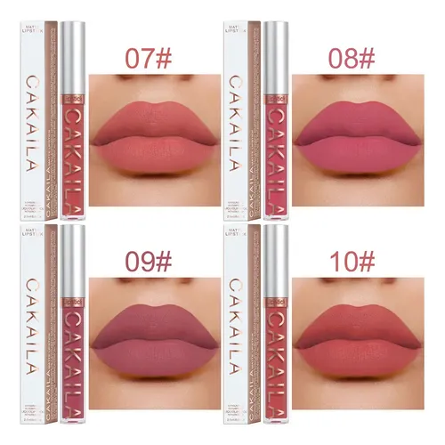 Labial Líquido Mate Cakaila Hidratante 2,5 Ml