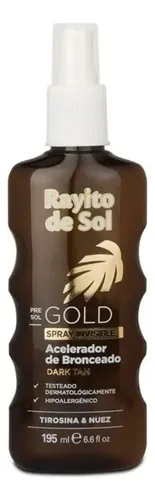 Acelerador De Bronceado Solar Rayito De Sol X 195 Ml