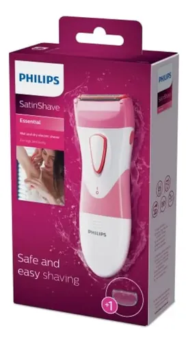 Philips Satinshave Essential Wet & Dry Para Mujer