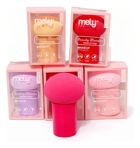 Mely Beauty Blender Mango De Plastico Esponja Maquillaje