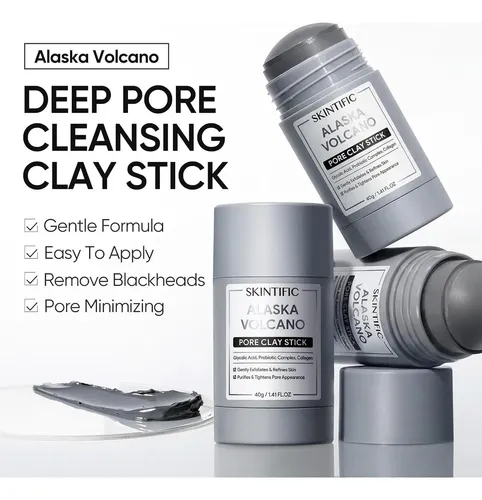 Set De Mascarillas Skintific Arcilla Alaska Mugwort 2 En 1
