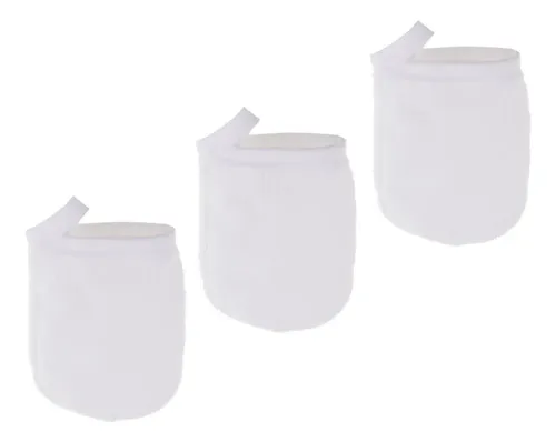 A 12x Microfibra Paño Facial Toalla Facial Maquillaje . . 12 Blanco