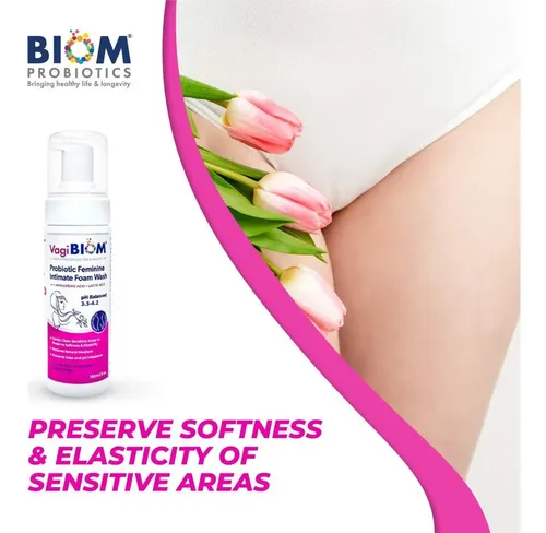 Jabón Hidratante Íntimo Probiótico Biomprobiotics
