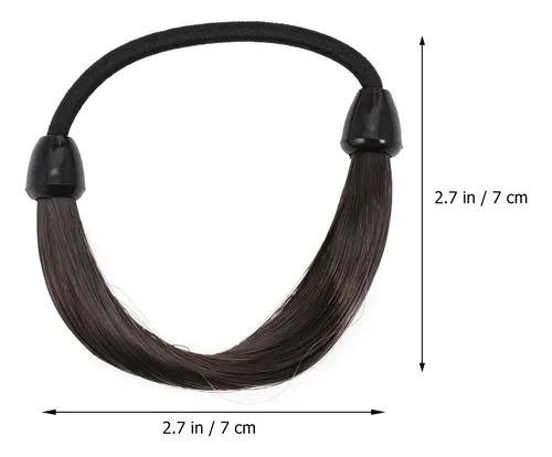 6 Cintas Flexibles Para El Pelo En Forma De Cola De Caballo: