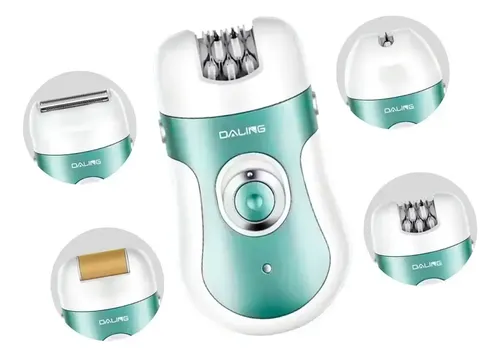 Depiladora Electrica Mujer 4 En 1 Daling Dl-6039 Recargable