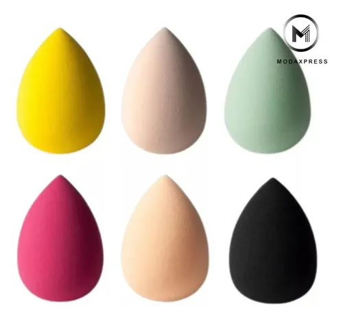 Esponjas Maquillaje Modaxpress Gota Mediana Pack x4 Blender